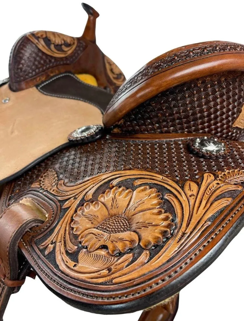 Vintage Barrel Saddle