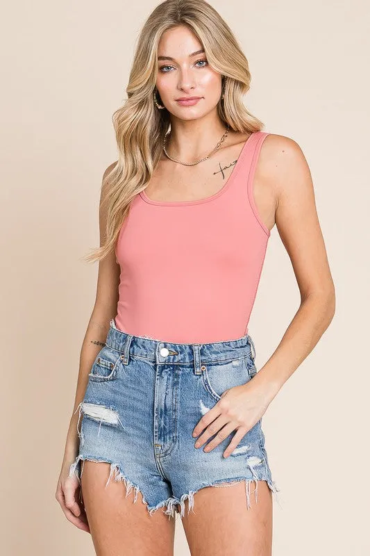 Virginia Square Neck Bodysuit