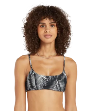 Volcom Stay or Leaf Scoop Bikini Top