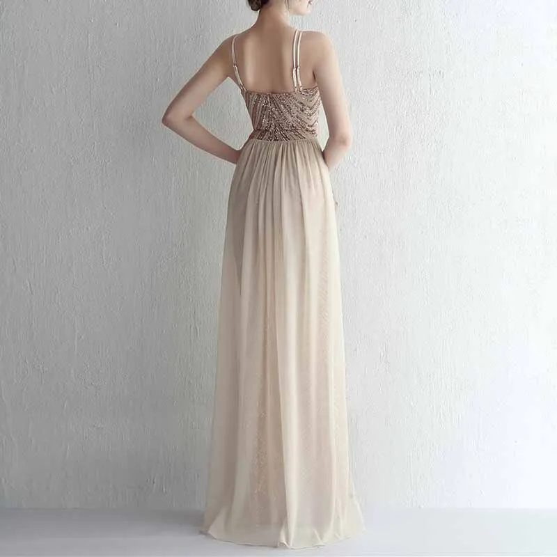 Women's Sleeveless Mermaid Detachable Train Evening Prom Dresses Party Gowns