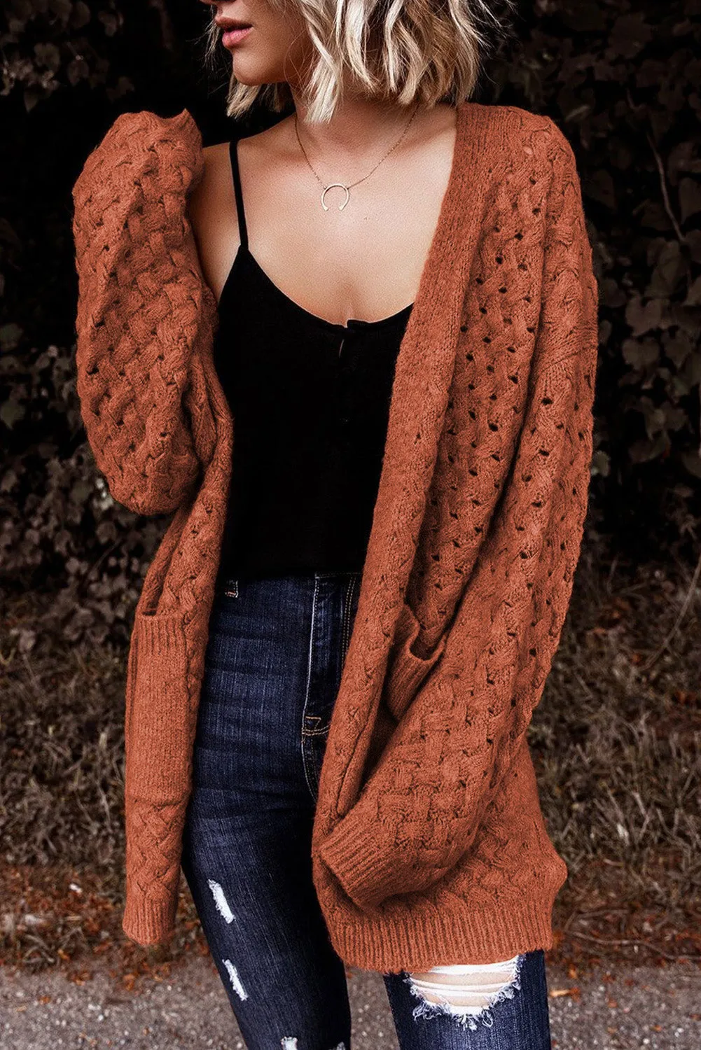 Woodland Open Front Cardigan