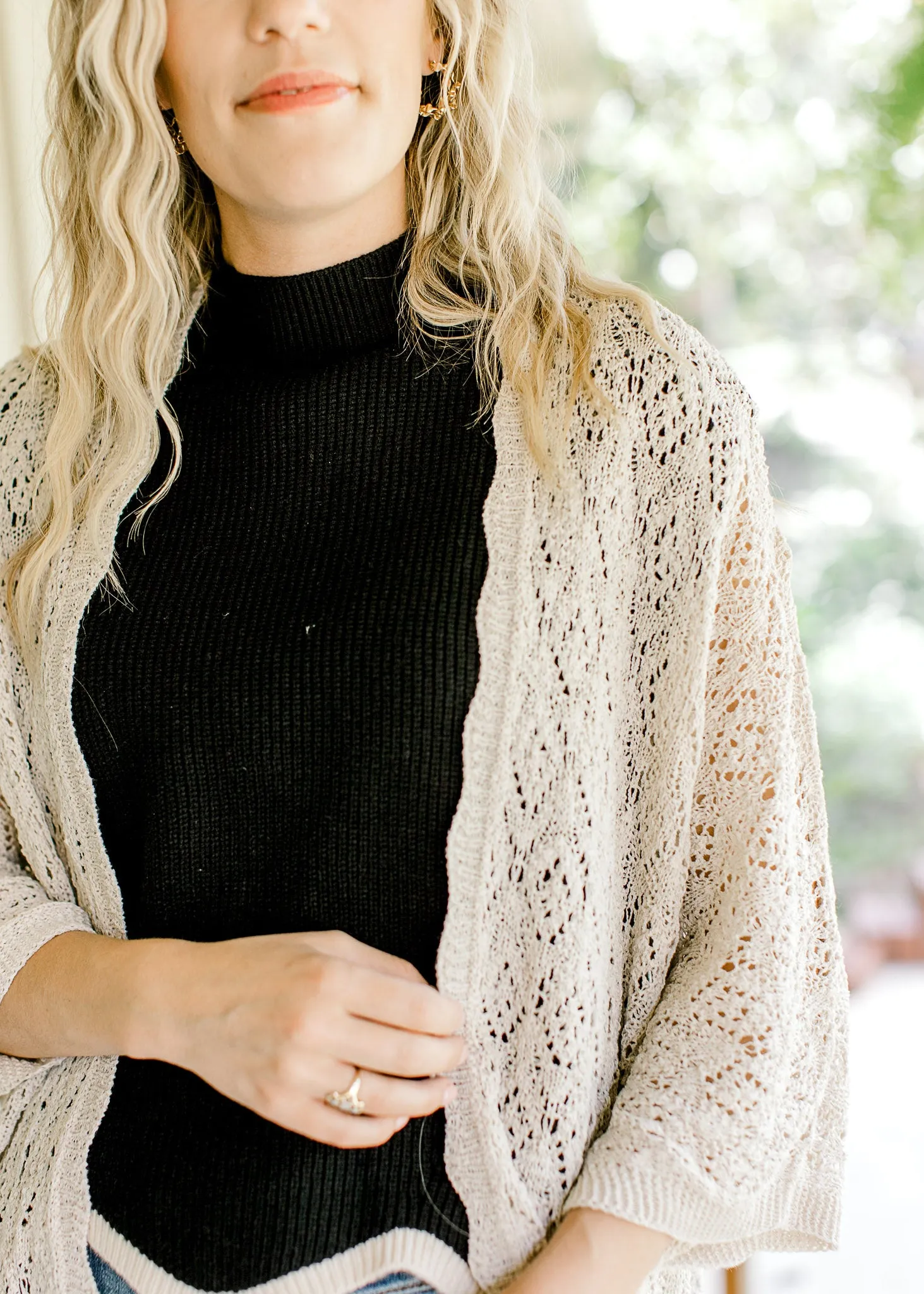 XZ Queens Lace Cardigan